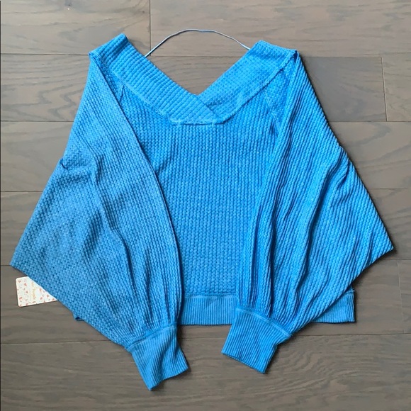 NWT Free People Westend Thermal Long Sleeve Top - Picture 4 of 9